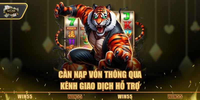 Cần nạp vốn thông qua kênh giao dịch hỗ trợ